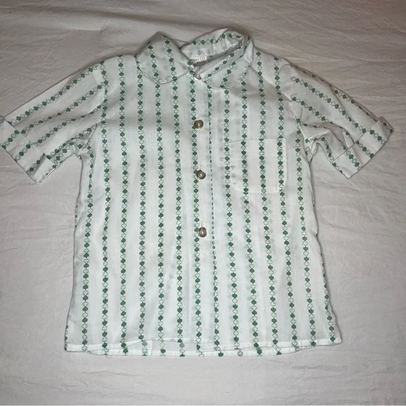 Vintage Girl Scout Uniform Jumper Shirt Shorts & Sash Girls Size 6 & 7 - 1970's - Picture 9 of 15